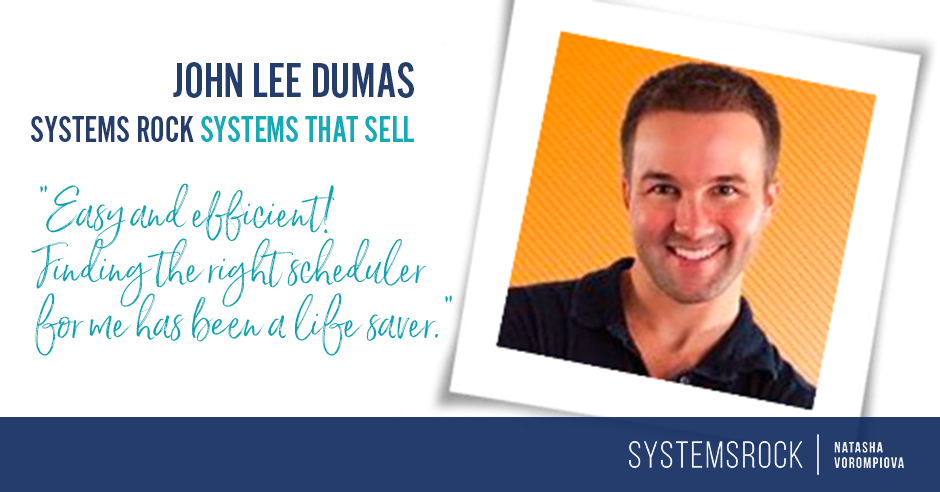 Systems That Sell: John Lee Dumas