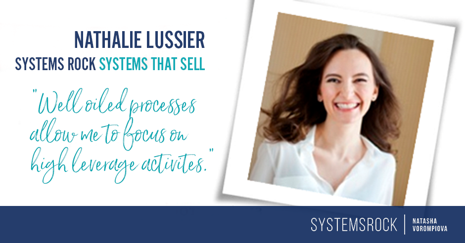 Systems That Sell: Nathalie Lussier