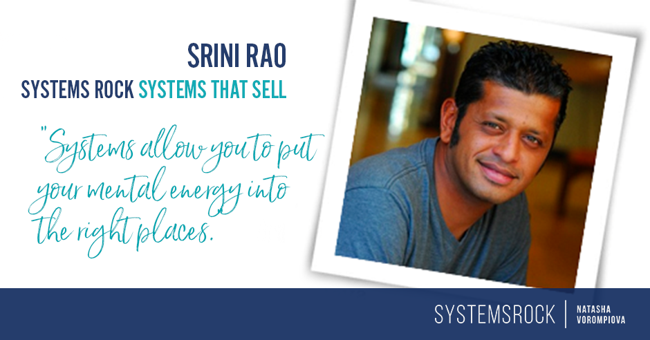 Systems That Sell: Srini Rao