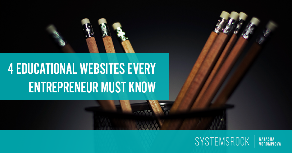 4 Educational Websites Every Bootstrapping  Entrepreneur Must Know